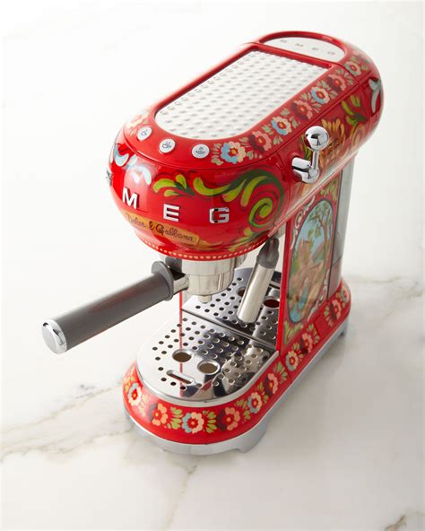 dolce gabbana x smeg sicily is my love espresso machine|dolce and gabbana stove.